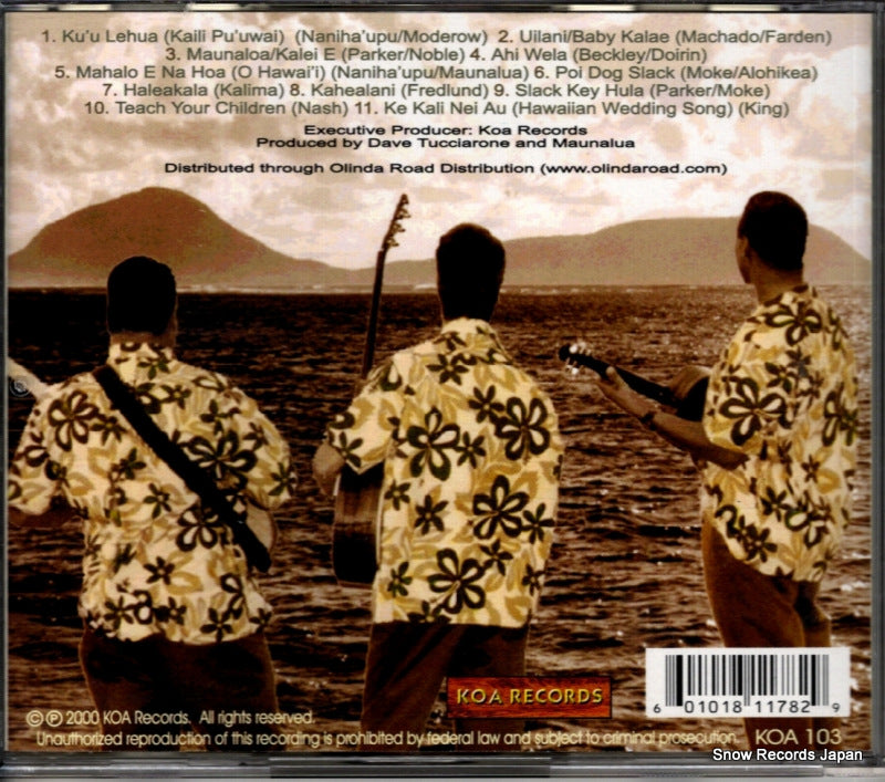 KOA103 back cover