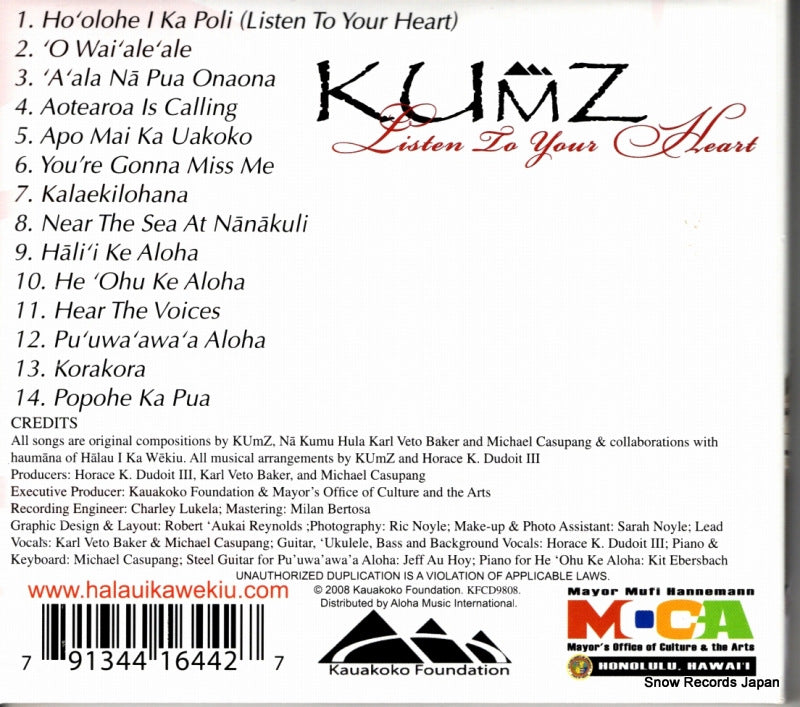 KFCD9808 back cover