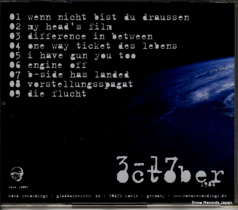NOVACD007 back cover