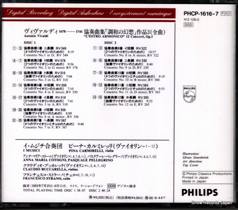 PHCP-1616 back cover