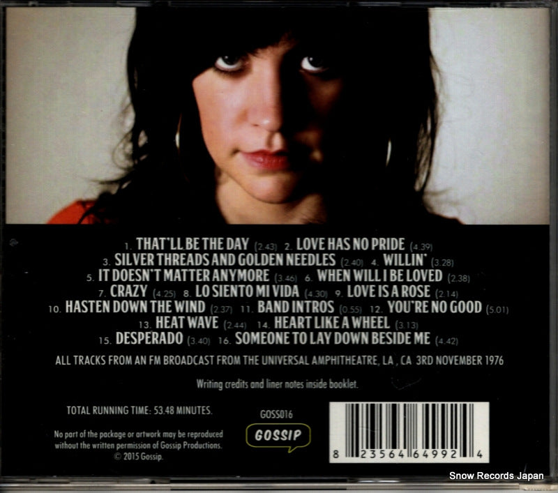 GOSS016 back cover