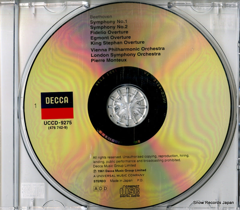 UCCD-9275 disc