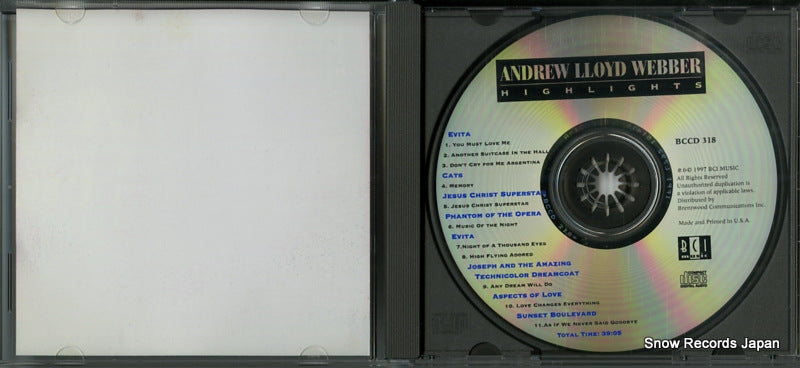 BCCD318 disc