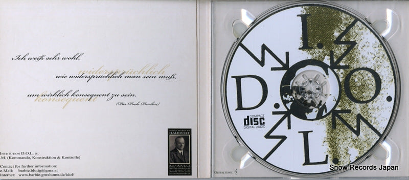 HALBWELT003 disc