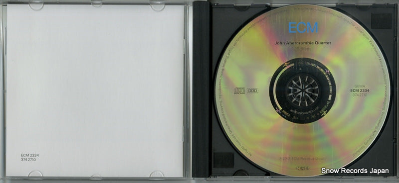 ECM2334 / 3742710 disc