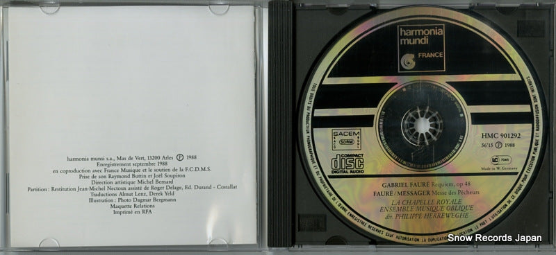 HMX2981292 / HMC901292 disc