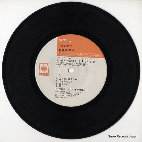 SONB76012 disc