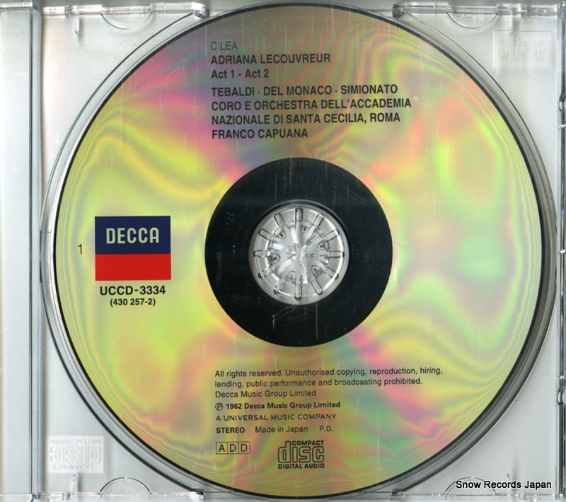 UCCD3334 disc