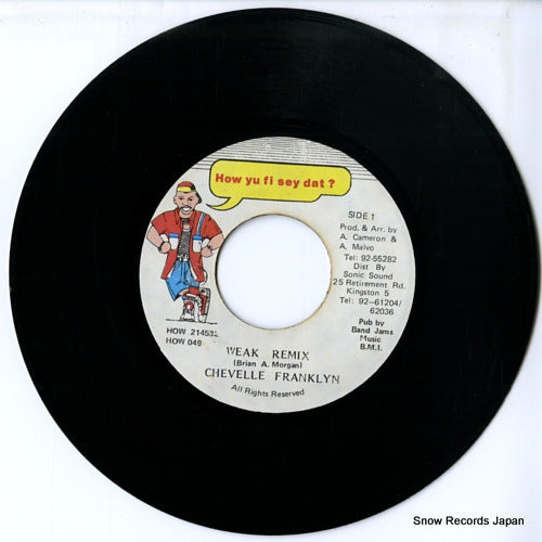 HOW049 / HOW214532 disc