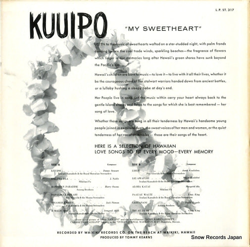 L.P.ST.317 back cover