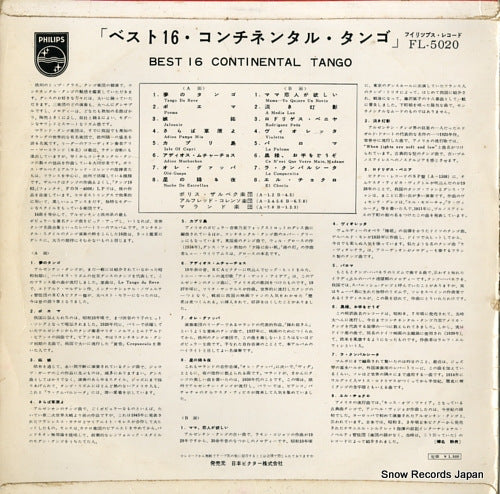 FL-5020 back cover