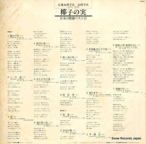 KVX-5021 back cover