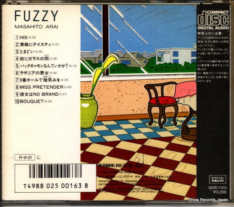 32HD-7010 back cover