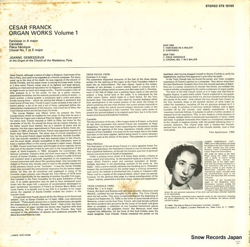 STS15103 back cover