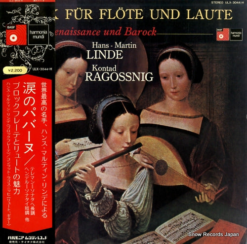 LINDE, HANS MARTIN musik fur flote und laute ULX-3044-H