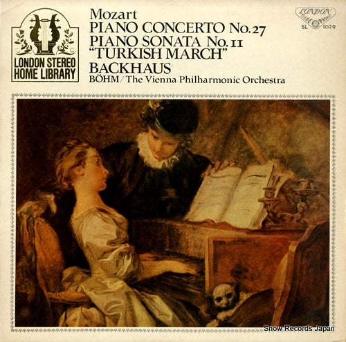 BACKHAUS, WILHELM mozart; piano concerto no.27 SL1029
