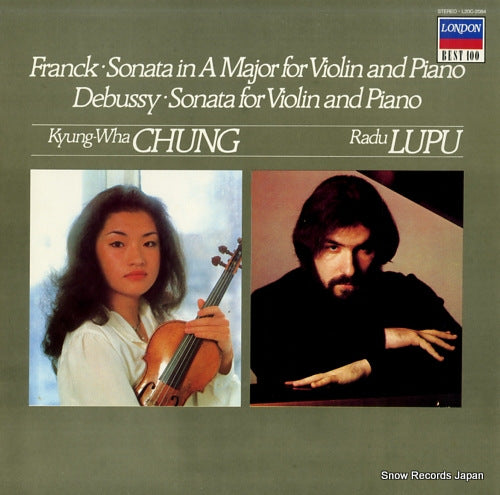CHUNG, KYUNG-WHA, AND RADU LUPU franck; violin sonata in a major L20C-2084