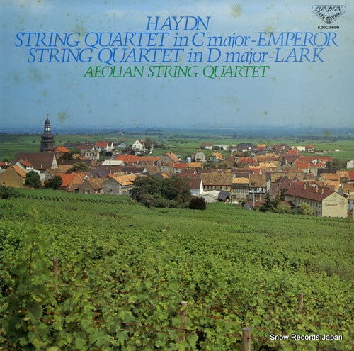 AEOLIAN STRING QUARTET haydn; string quartet in c major "emperor" K20C8699