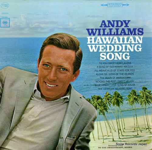WILLIAMS, ANDY hawaiian weddind song PC9123
