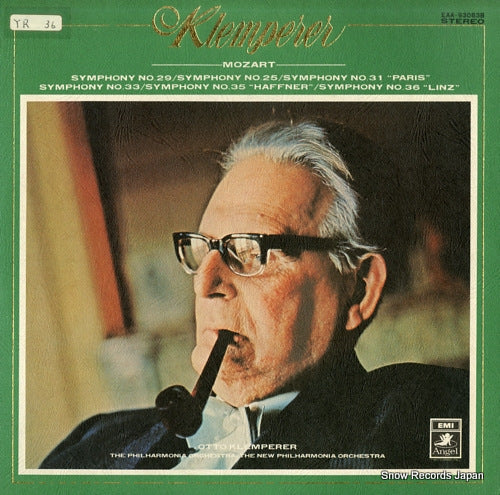 KLEMPERER, OTTO mozart; symhpny no.29, 25, 31"paris", 33 EAA-93083B