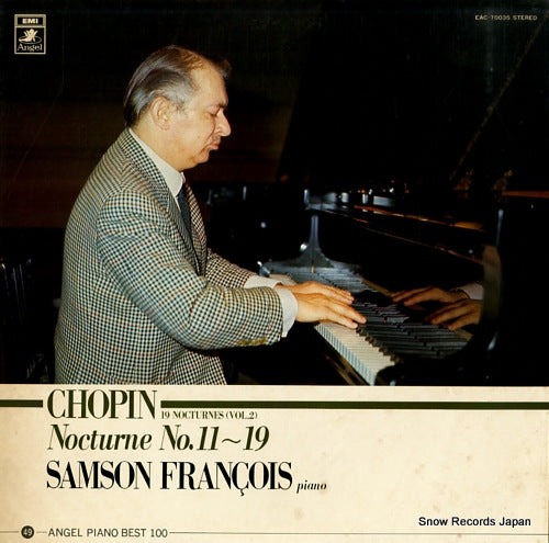 FRANCOIS, SAMSON chopin; 19 nocturnes (vol.2) EAC-70035
