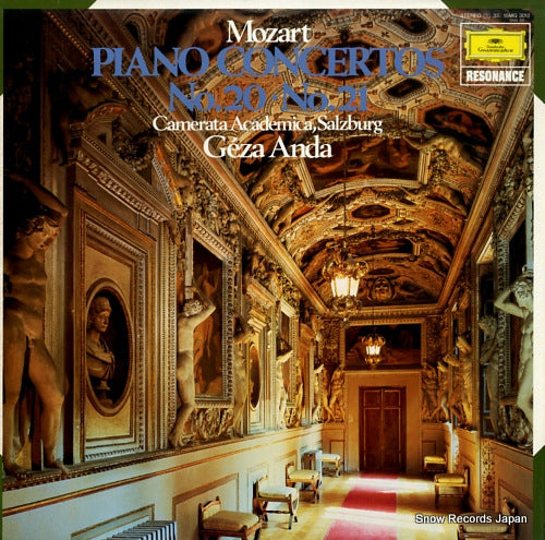 ANDA, GEZA mozart; piano concertos no.20. no.21 15MG3012