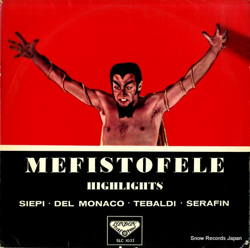 SERAFIN, TULLIO boito; mefistofele - highlights SLC1032