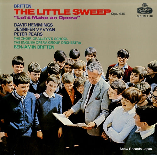 BRITTEN, BENJAMIN britten; the little sweep op.45 "let's make an opera" SLC(M)2178