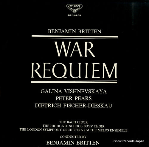 BRITTEN, BENJAMIN war requiem SLC2169-70