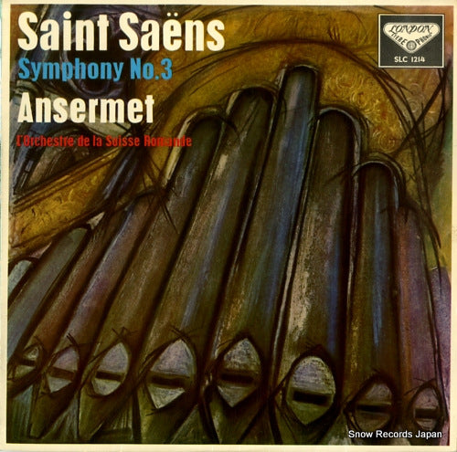 ANSERMET, ERNEST saint-saens; symphony no.3 in c minor op.78 SLC1214