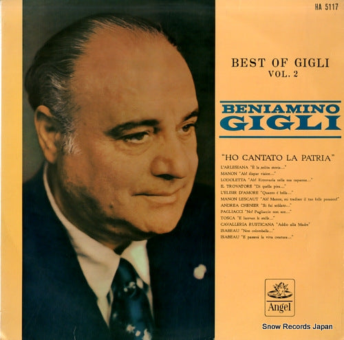 GIGLI, BENIAMINO best of gigli vol.2 HA5117