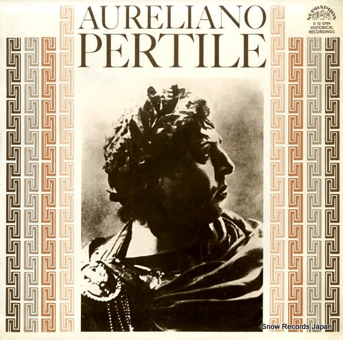 PERTILE, AURELIANO operatic recital 0120789