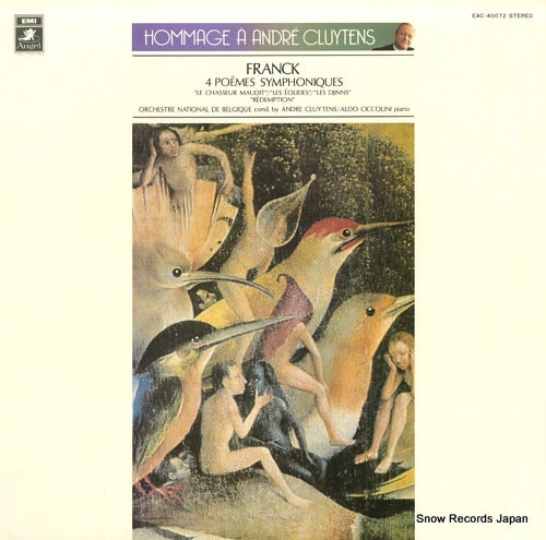 CLUYTENS, ANDRE franck; 4 poemes symphoniques EAC-40072