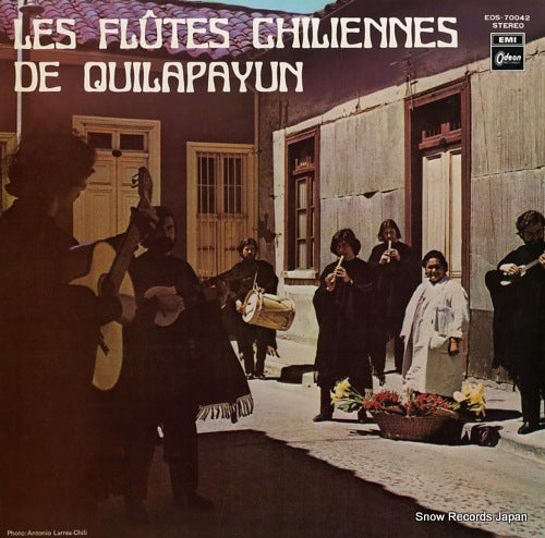 QUILAPAYUN les flutes chiliennes EOS-70042