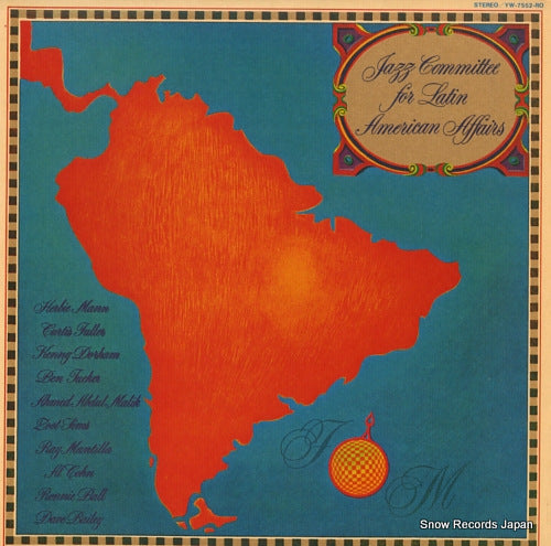 V/A jazz committee for latin american affairs YW-7552-RO
