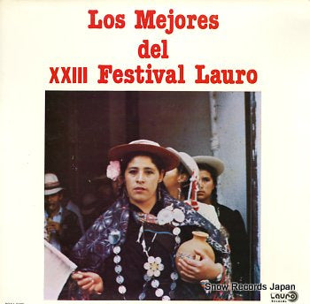 LOS MEJORES xxiii fenstivalv lauro BO/LL-0019