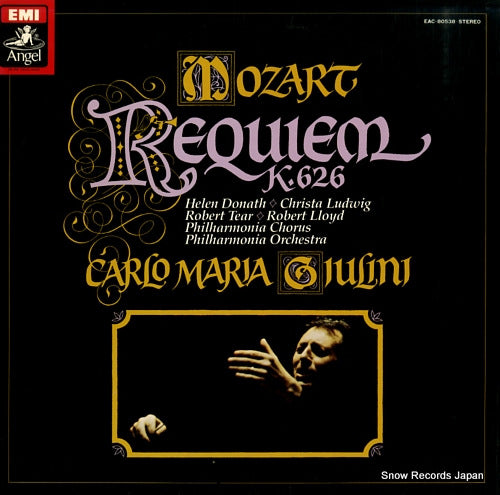 GIULINI, CARLO MARIA mozart; requiem k.626 EAC-80538