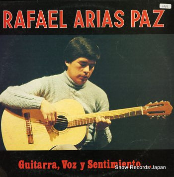 ARIAS, RAFAEL guitarra, voz y sentimiento RLPL-533