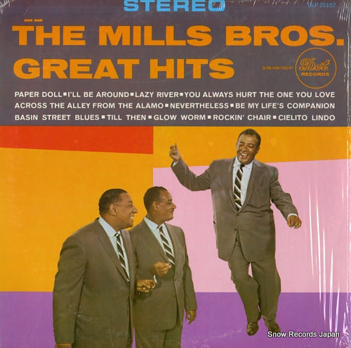 MILLS BROTHERS, THE the mills brothers great hits DLP-25157