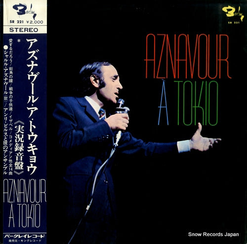 AZNAVOUR, CHARLES aznavour a tokio SR221