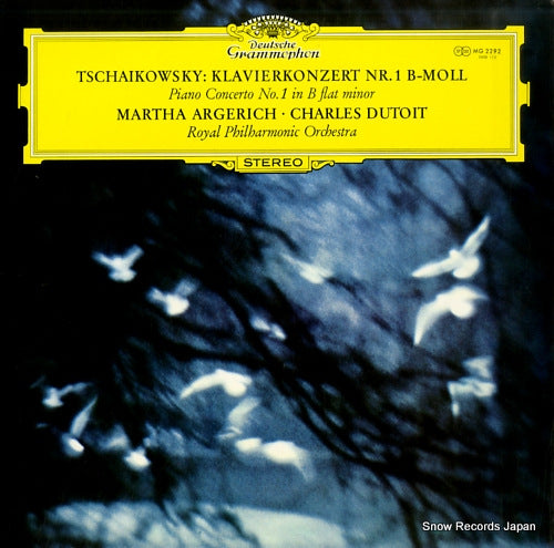 ARGERICH, MARTHA tchaikovsky; piano concerto no.1 in b flat minor MG2292