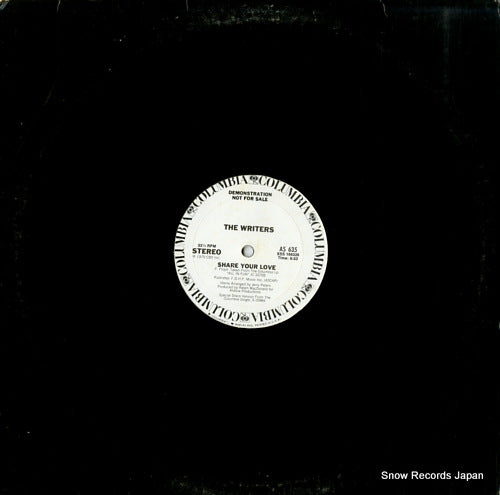 WRITERS, THE share your love AS635