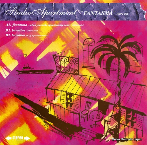 STUDIO APARTMENT fantasma RDPV-005