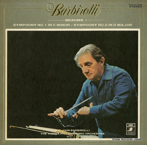 BARBIROLLI, JOHN brahms symphonies i EAA-93125B