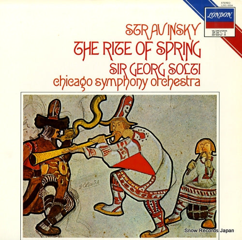 SOLTI, GEORG stravinsky; the ride of spring L25C-3004