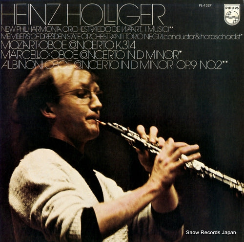HOLLIGER, HEINZ mozart; oboe concerto k.314 PL-1327