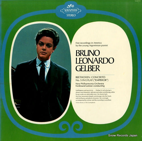 GELBER, BRUNO LEONARDO beethoven; concerto no.5 "emperor" S-60131