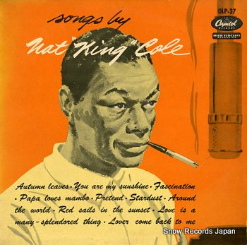COLE, NAT KING songs by nat king cole OLP-37
