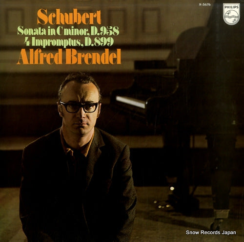 BRENDEL, ALFRED schubert; sonata in c minor, d.958, 4 impromptus, d.899 X-5676