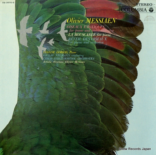 LORIOD, YVONNE olivier messiaen; oiseaux exotiques for piano and small orchestra OS-2070-S